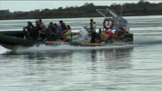 Sea safari boat trips on Strangford Lough Northern Ireland [upl. by Merth]