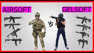 Airsoft vs Gelsoft PARA PRINCIPIANTES [upl. by Yekim632]