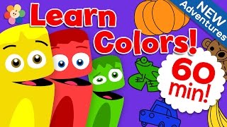 Coloring Nature  Learn the Colors with Beautiful Nature Animals and More  Color Crew  BabyFirst [upl. by Nurse]