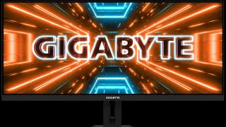 GigabyteM34WQ Great monitor and features [upl. by Llenaej]