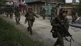 Philippines Fights Islamic Militants in Marawi [upl. by Neliak]