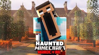 Surviving in a 100 Year Old Haunted Mansion in Hardcore Minecraft [upl. by Opiak]