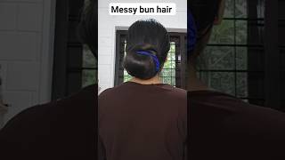 messy bun hair style messybun bun bunhairstyle [upl. by Ri854]