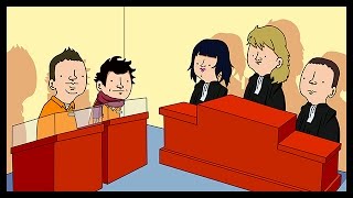 LE TRIBUNAL  LES AVENTURES WANKULS Animation [upl. by Eylloh]