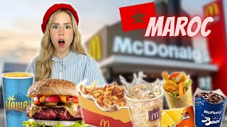 Je teste McDo au Maroc  Première fois au Maroc [upl. by Darelle]