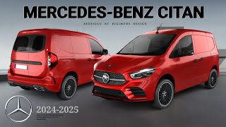 ALL NEW MERCEDESBENZ CITAN 20242025 REDESIGN  Digimods DESIGN [upl. by Shelba844]