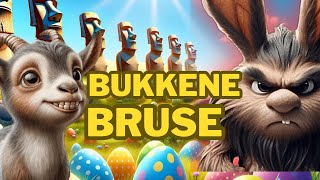 De tre Bukkene Bruse treffer PÅSKEHAREN  Eventyr for barn [upl. by Nelyahs629]