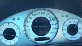 W211 MERCEDES BENZ E500 SPORT  HIGHWAY FUN  50L V8 [upl. by Isia]