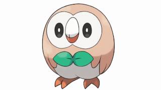 Pokemon Cries  Rowlet  Dartrix  Decidueye [upl. by Bogusz189]