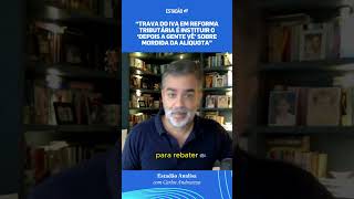 “Trava do IVA em reforma tributária é instituir o ‘depois a gente vê’ sobre alíquota” diz Andreazza [upl. by Johannah]