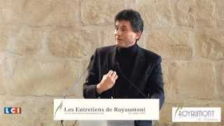 Henri de Castries  « Le travail cest la liberté  » [upl. by Kelsy]