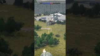 LA5 LOW strafing warthunder ww2 planes gaming [upl. by Lamson308]