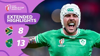 Ireland stun the World Champions  South Africa v Ireland  Rugby World Cup 2023 Extended Highlights [upl. by Jacquetta]