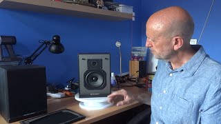 Mordaunt Short MS10 speakers review  not so old bookshelves vinyl [upl. by Hilleary]