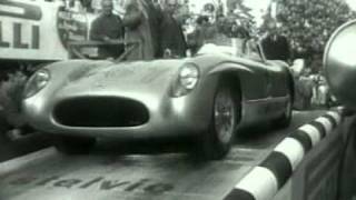 Mille Miglia 1955  Moss wins [upl. by Magdalen]