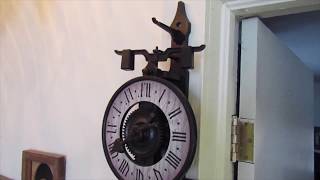 13th century clock with ticking [upl. by Henn]