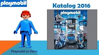 PLAYMOBIL®  Catalogue 2016  Allemand [upl. by Grekin]