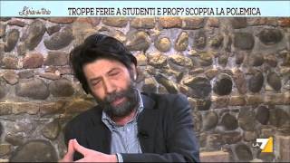 Cacciari Poletti su ferie scuola Neanche Brunetta ragionava così [upl. by Theurich]