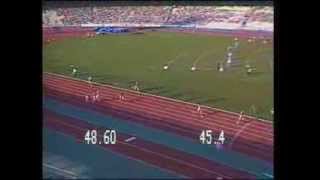 KochWRvsKratochvílová1982 European Championships 400m [upl. by Ayouqat]