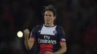 Terrific 1st Goal of PSGs Edinson CAVANI 86  Paris SaintGermain  AC Ajaccio 11  20132014 [upl. by Matland]