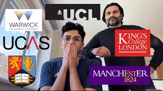 UCAS DECISIONS REACTIONS 2023 live reactions  My reactions to university decisions [upl. by Ajiram]