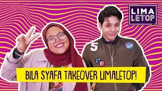 LimaLeTop  Bila Syafa Takeover LimaLetop ft Aqid [upl. by Hteb]