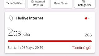 Vodafone Bedava İnternet Veren Linkler Mesajlar Hepsi Bir arada [upl. by Gervais508]