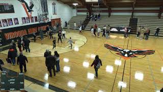 Viroqua High School vs CochraneFountain City High School Mens Varsity Basketball [upl. by Akisey]