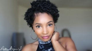 Twist Out on Short Natural Hair [upl. by Anawik902]