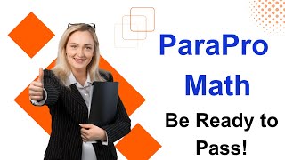 ParaPro Assessment Math Practice [upl. by Enaasiali]