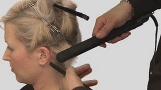 How To Get Great Results Straightening Short Hair [upl. by Means792]