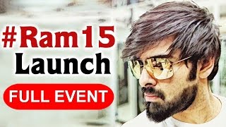 Ram15 Launch Full Event  Ram Pothineni  Anupama  Megha Akash  Kishore Tirumala  DSP [upl. by Ikoek]