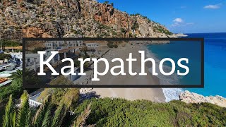 Karpathos Griechenland  Strände amp Bergdörfer  diese Orte musst du besuchen [upl. by Nyladnewg]