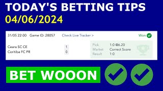 SURE BANKER  FOOTBALL PREDICTIONS TODAY 04062024 SOCCER PREDICTIONS TODAY  BETTING TIPS [upl. by Martguerita223]