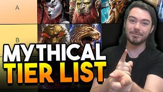 Mythical TIER LIST  These are THE BEST CHAMPIONS in the Game  Raid Shadow Legends [upl. by Anirok]