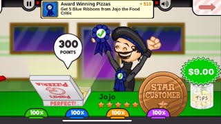 Papa’s Pizzeria To Go Episode 6 Award Winning Pizzas Perfect Day [upl. by Funda]