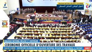 🔴 EN DIRECT  CÉRÉMONIE DE LANCEMENT OFFICIEL DU DIALOGUE NATIONAL INCLUSIF ET SOUVERAIN À NDJAMENA [upl. by Bouzoun982]