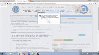 Comment faire votre préinscription en ligne UCADSilf la solution [upl. by Camilia]