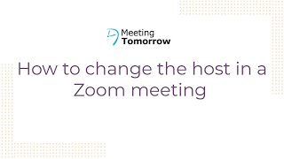 How to Host A Zoom Meeting for the First Time [upl. by Merv]