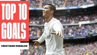 Los diez mejores goles de Cristiano Ronaldo con el Real Madrid [upl. by Adran]