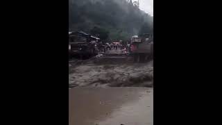 Naran khagan current situation flood [upl. by Ronaele]