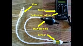 CY12C oxygen analyzer instructions [upl. by Ankeny]