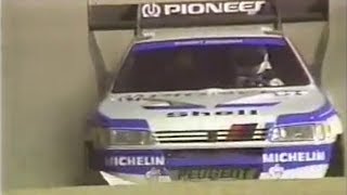 Pikes Peak Hill Climb 1989  Ari Vatanen  Robby Unser  1988 Peugeot 405 T16 Pikes Peak [upl. by Airrej]