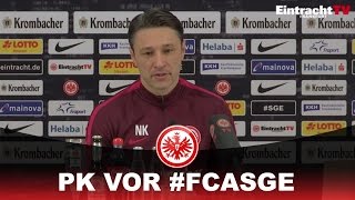 Niko Kovac „Uns erwartet ein schwieriges Spiel“ [upl. by Sitnalta]