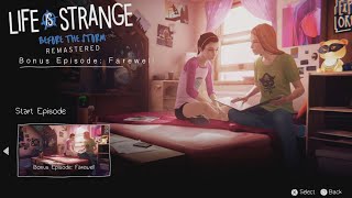 Life is Strange Before the Storm Remastered Bonus Episode Farewell Part 2 [upl. by Ardnaik]