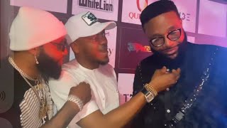 EMONEY AND BROTHER KCEE AT QUILOX NIGHT CLUBS REOPENING IN LAGOS [upl. by Cleasta341]