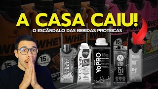 ESCÂNDALO DAS BEBIDAS PROTEICAS 🤯 [upl. by Carlynne]