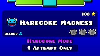 El nuevo modo Hardcore de Geometry Dash 22 [upl. by Hannah]