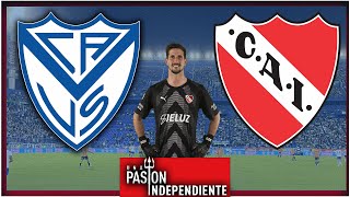 VELEZ SARSFIELD vs INDEPENDIENTE EN VIVO desde LINIERS  Copa de la Liga Relato EMOCIONANTE [upl. by Chapnick]