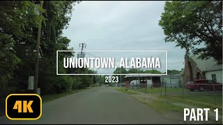 Driving around Uniontown AL  Part 1  Retrippin in 4K  2023 [upl. by Stranger314]